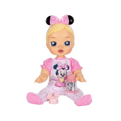 Disney Darlings Deluxe Feature Doll: Minnie - Blonde Hair/Blue Eyes