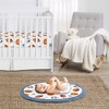 Sweet Jojo Designs Boy Baby Tummy Time Playmat Watercolor Sports Theme Multicolor - 2 of 4