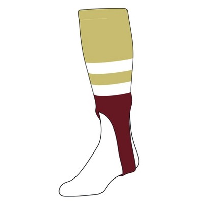 TCK Baseball Stirrups Medium (200G, 7in) Vegas Gold, White, Cardinal