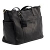 THE DUST COMPANY Leather Tote Black Fifth Avenue Collection - 4 of 4