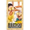 PosterPalooza | Shabby Chic Yellow Picture Frame - UV Acrylic, Foam Board Backing, Hanging Hardware - 2 of 4