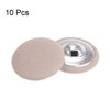Unique Bargains Round Metal Sewing Cloth Covered Button 10 Pcs - 3 of 4
