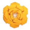 Happily Ever Elementary Creatively Inspired Orange, Yellow, Pink Flowers Dimensional Accent, 3 Per Set, 3 Sets - 3 of 4