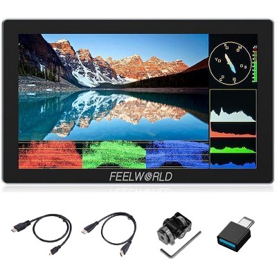 FEELWORLD F5 Prox 5.5 Inch Camera Field Monitor High Bright 1600 Nit 1920 x 1080 DSLR Full HD 4K