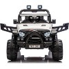 Jojoka 12V Kids Ride-On Truck Car, Battery Powered Vehicles with Remote, Bluetooth Music, LED Lights, Spring Suspension - 2 of 2