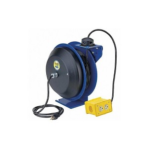 Coxreels  Cord Reel,50 ft,12/3,SJO,Blue,120VAC EZ-PC13-5012-B - 1 of 1