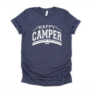 Simply Sage Market Women's Happy Camper Fire Short Sleeve Graphic Tee - 1 of 3
