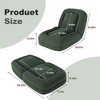 ORRD Upholstered Human Dog Bed, Foldable Sofa Bed w/ 5 Positions & 2 Pillows for Bedroom & Living Room, Off White - 4 of 4
