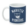 Marietta College Pioneers Logo Ceramic Coffee Mug Novelty Gift Mugs for Coffee Tea and Hot Drinks 11oz White - 3 of 4