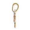 Black Bow Jewelry 14k Yellow & Rose Gold with White Rhodium 21mm Butterfly Pendant - 2 of 4