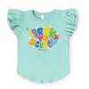 The Juniper Shop SmileyWorld Back To School Stars Flutter Sleeve Tee - 3 of 4