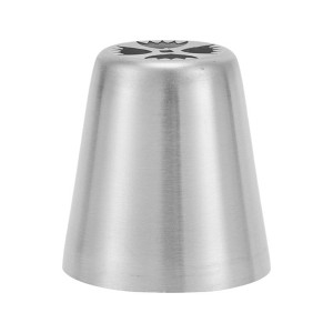 Unique Bargains Piping Tip 304 Stainless Steel Silver Tone 0.98"x1.46"x1.65" 1 Pcs - 1 of 3