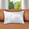 16" X 24"  Abstract Polyester Zippered Pillow With Beads - 2 of 4