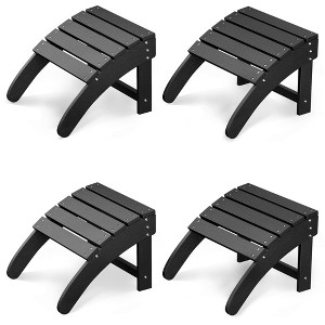 GustoWave 18''W x 18.7''D x 14.1'' H Foot Rest, Weather-Resistant Patio Footrest,Chair Footrest Resin for Outside Porch Pool Lawn Backyard - 1 of 4
