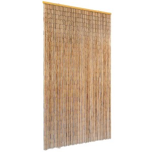 vidaXL Insect Door Curtain Bamboo 39.4"x78.7" - 1 of 4