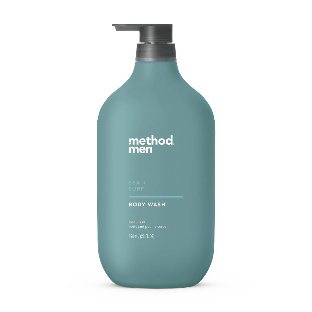 Photos - Shower Gel Method Men's Body Wash - Sea + Surf - 28 fl oz 