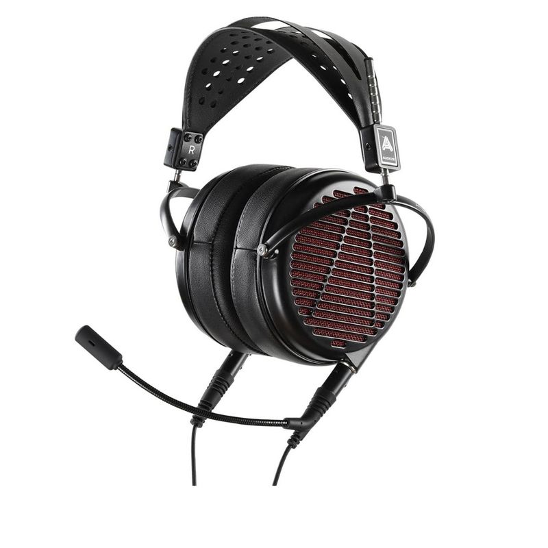 Audeze LCD-GX Audiophile Over-Ear Gaming Headset (Red/Black) (Economy Carry Case), 2 of 3