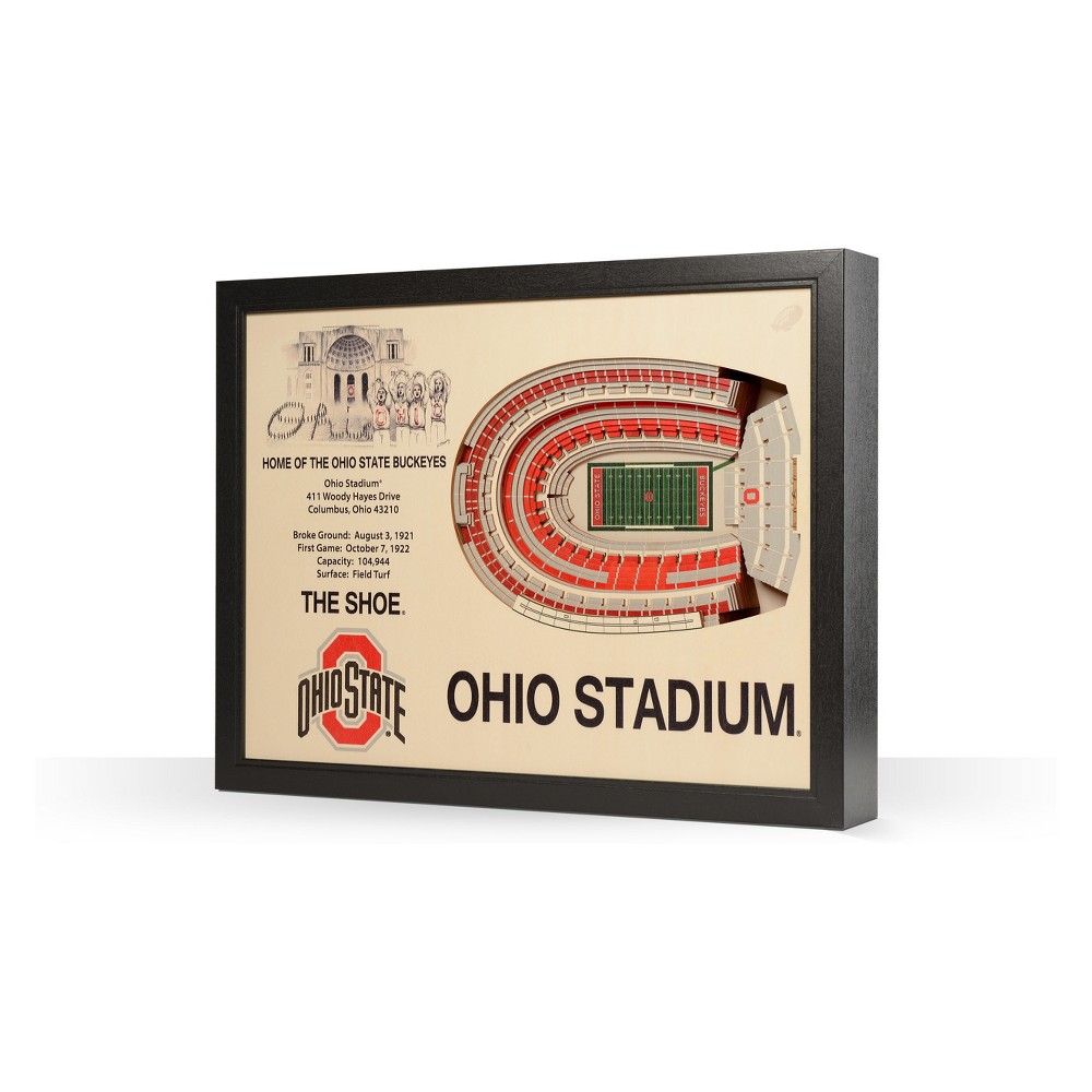 Photos - Painting NCAA Ohio State Buckeyes StadiumViews Wall Art - Ohio Stadium