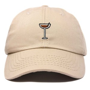 Dalix Espresso Martini Embroidered Cap Cotton Baseball Cute Cool Dad Hat Womens - 1 of 4