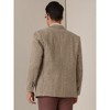 Lars Amadeus Men's Classic Fit Business Two Button Houndstooth Printed Blazer - 3 of 4