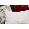C&F Home Solid Typography Christmas Pillows - 4 of 4