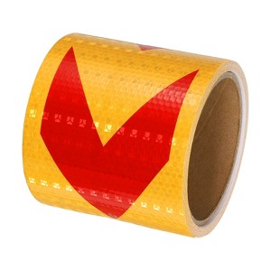 Unique Bargains High Visibility Adhesive Warning Safety Trailer Reflective Tape - 1 of 4
