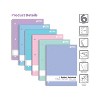 Better Office 1-Subject Notebooks 8" x 10.5" Wide Ruled 70 Sheets 6/Pack (25626-6PK) - 2 of 4