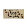 Evergreen Flag Sassafras Paw Print Set of 4 - 3 of 4