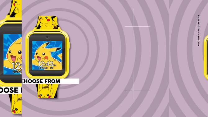 Boys&#39; Pokemon Pikachu Interactive Watch - Yellow, 2 of 5, play video