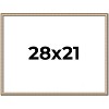 PosterPalooza | Minimalist Silver Picture Frame - UV Acrylic, Backing Board, Hanging Hardware Included - 2 of 4