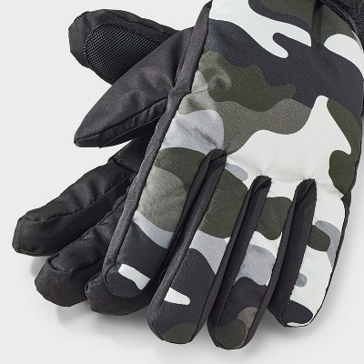 Boys' Ski Glove - Cat & Jack' Black - image 2