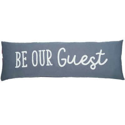 Patriotic American Flag Reversible Embroidered Lumbar Pillow