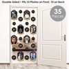 Big Dot of Happiness Adult 50th Birthday - Gold - Birthday Party Vertical Photo Garland 35 Pieces - 2 of 4