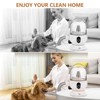 Pet Hair Clipper Set, Multifunctional Cat and Dog Hair Clipper, 5 Pieces Professional Pet Grooming Tools, with 2L Hair Storage - 4 of 4