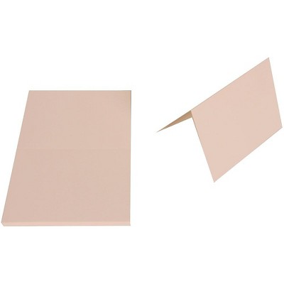 JAM Paper Blank Foldover Cards 4Bar A1 Size 3 1/2x4 7/8 Strathmore White Wove 3095704