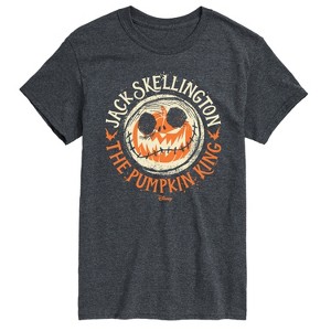 Men's - The Nightmare Before Christmas - Jack Skellington The Pumpkin King Short Sleeve Graphic T-Shirt - 1 of 4