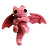 Toynami, Inc. Little Embers 7 Inch Plush w/ Moveable Limbs & Magnetic Hands | Flames (Red) - 2 of 4