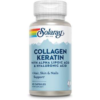 Solaray Dietary Supplements Type I, II & III Keratin Collagen