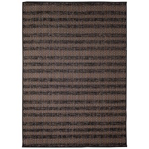 Liora Manne Avena  Indoor/Outdoor Rug  Midnight.. - 1 of 4