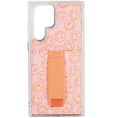 Walli Cases All Smiles Phone Case with Wallet and Finger Strap