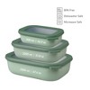 MEPAL 6pc Cirqula Rectangular Shallow Food Storage Set - 2 of 4