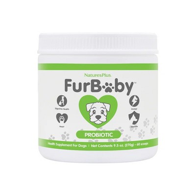 FurBaby Probiotic Supplement for Dogs by Nature's Plus  -  9.5 oz Powder