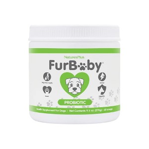 FurBaby Probiotic Supplement for Dogs by Nature's Plus  -  9.5 oz Powder - 1 of 3