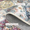 Washable Rug for Living Room  Trellis Rug Non Slip Throw Rugs Vintage Bedroom Rugs Low Pile Non Shedding - 2 of 4