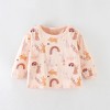 MyKids-USA Baby Girl Cartoon Bunny Print Pattern Soft Cotton Comfortable Shirt - 2 of 4