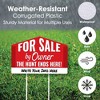 Big Dot of Happiness For Sale By Owner - Home Real Estate Yard Sign Lawn Decorations - The Hunt Ends Here Party Yardy Sign - 3 of 4