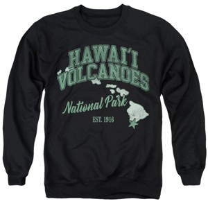 Men's Hawaii Volcanoes National Park State Line Crewneck Sweatshirt - 1 of 4
