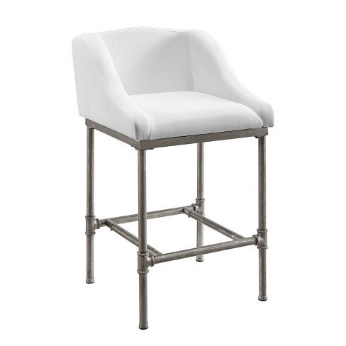 Metal white bar discount stools