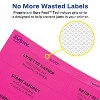 Avery(R) High Visibility Shipping Labels 05964 - 3 of 4