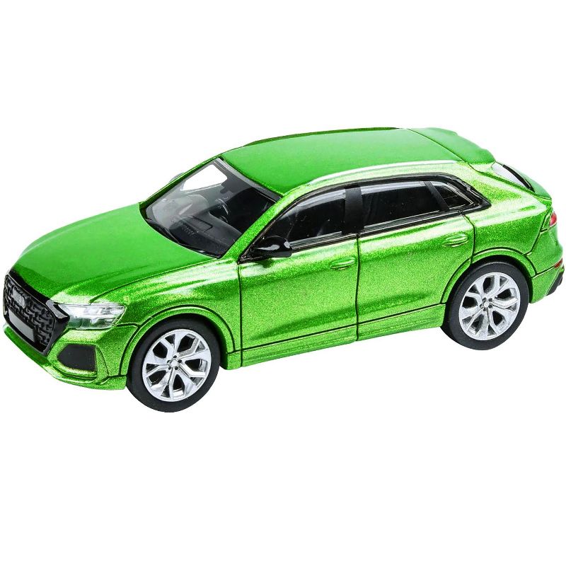 Audi RS Q8 Java Green Metallic 1/64 Diecast Model Car by Paragon, 2 of 4